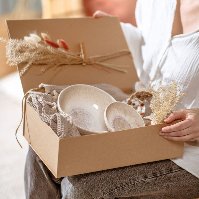 Perlemor Sand Dip Bowl 12 cm