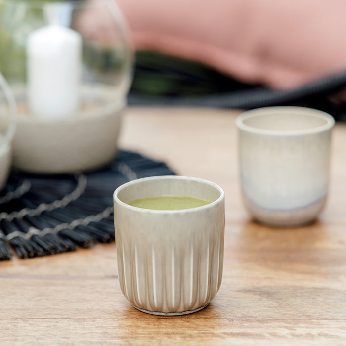 Perlemor Sand Mug Set of 2 , 290 ml
