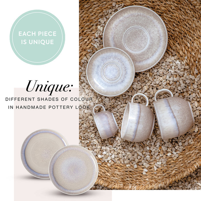 Perlemor Sand Mug Set of 2 , 290 ml