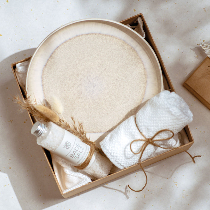 Perlemor Sand Salad Plate 24 cm