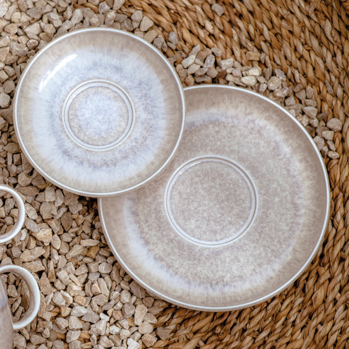 Perlemor Sand Saucer for Coffee Cup 16 cm