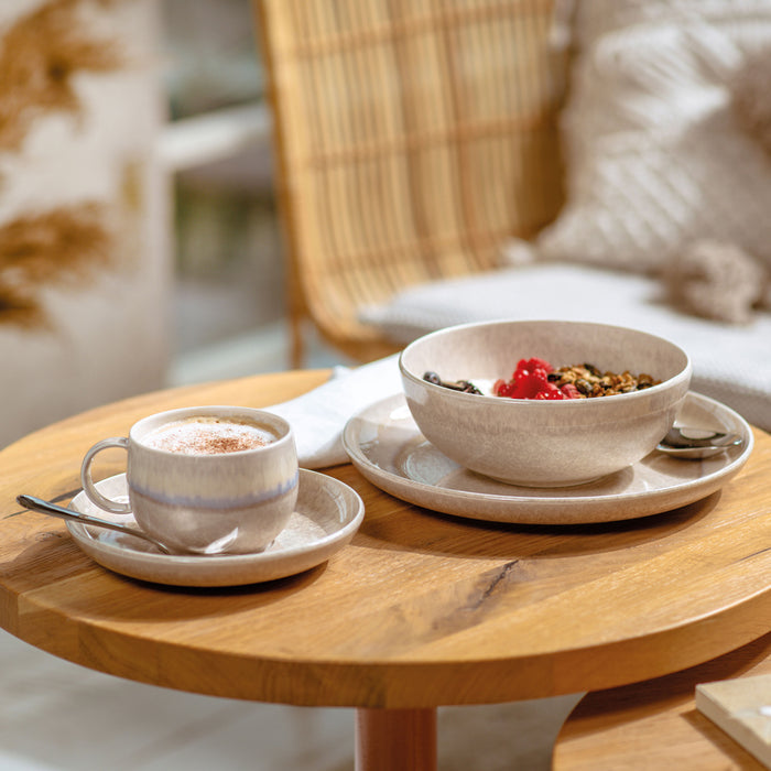 Perlemor Sand Saucer for Coffee Cup 16 cm