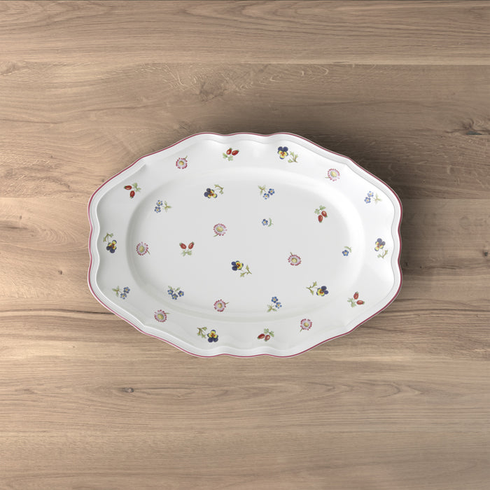 Petite Fleur Oval Platter 37 cm