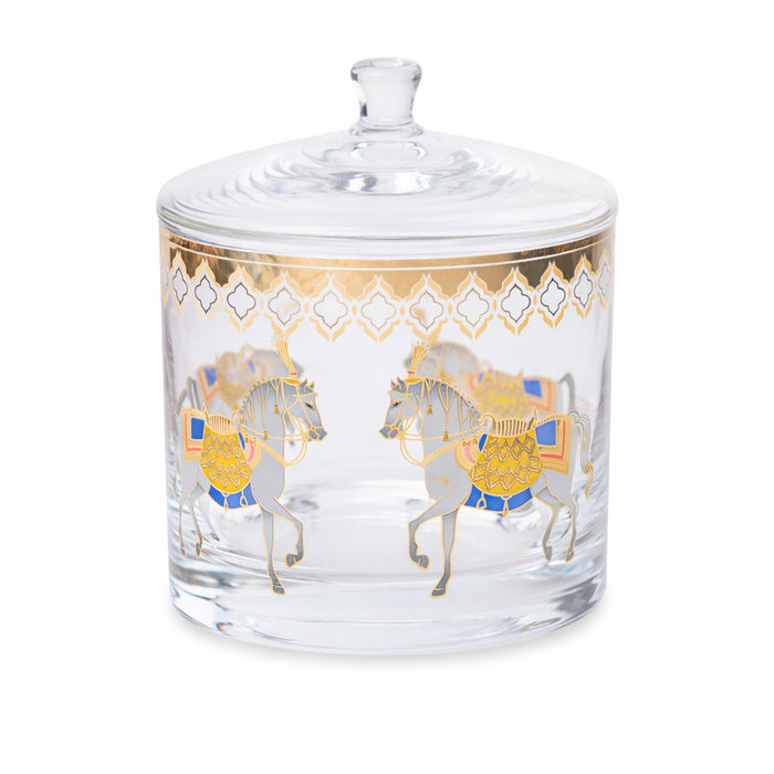 Pferd Amber Big Candy box with cover 17cm
