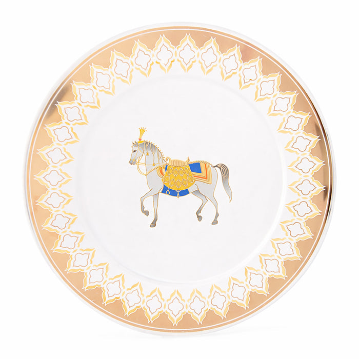 Pferd Amber Charger plate 32cm