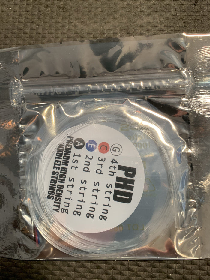 PhD Baritone Ukulele Strings - GCEA - Baritone Conversion Strings Low G Set - Aloha City Ukes
