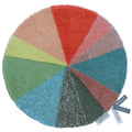Rugs by Roo | Lorena Canals Pie Chart Wool Washable Area Rug-WO-PIE-RS