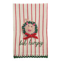 Pig Christmas Farm Towel