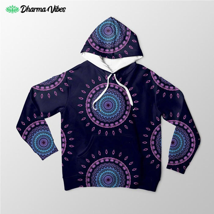 Psy Vibes 3 by Cameron Gray Visionary Hoodie