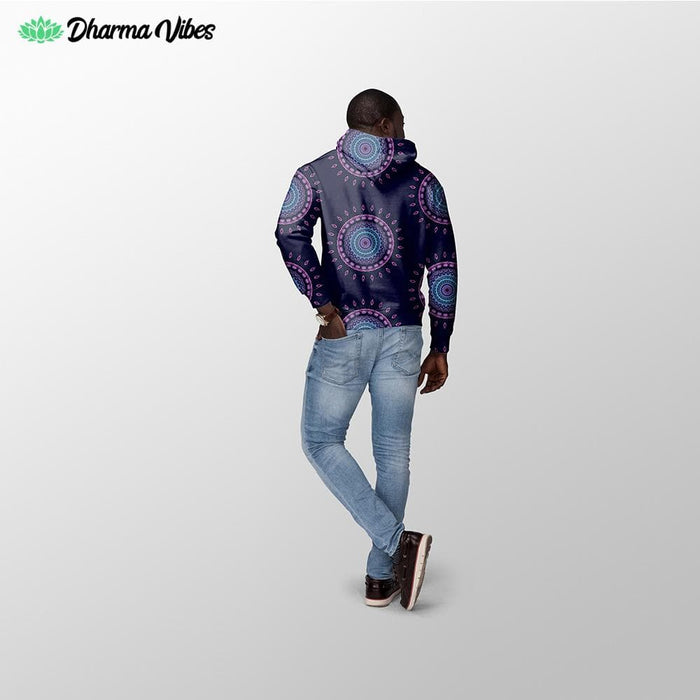 Psy Vibes 3 by Cameron Gray Visionary Hoodie
