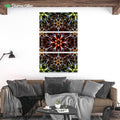Psyched by YantrArt 3-Piece Canvas