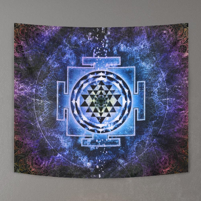 Psycho yantra by McAshe Tapestry