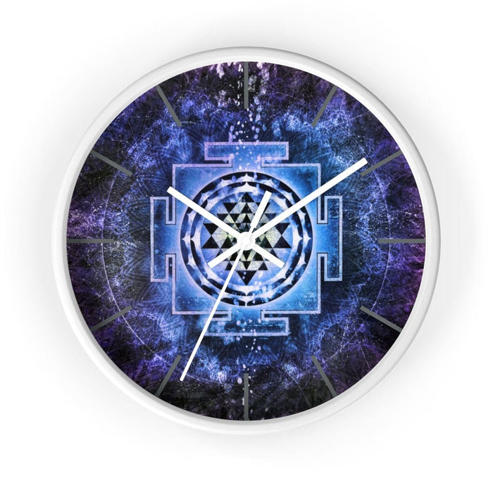 Psycho Yantra Wall Clock by McAshe