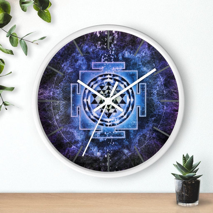 Psycho Yantra Wall Clock by McAshe