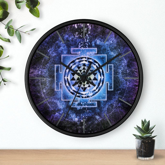 Psycho Yantra Wall Clock by McAshe