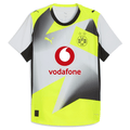 Puma Borussia Dortmund Authentic Away Jersey 25/26 (Silver Mist/Yellow Alert) | SoccerWearhouse