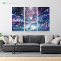 Quest For The Peak Experience by Cameron Gray 3-Piece Canvas