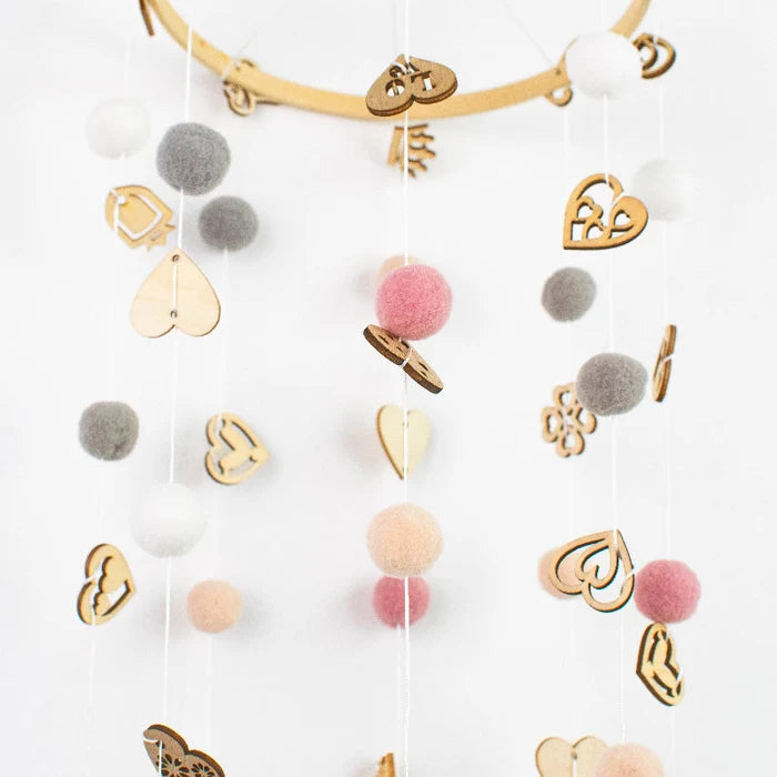 Rain Of Stars Baby Mobile Macrame June Trading
