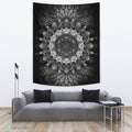 Raising Black by YantrArt Design Tapestry