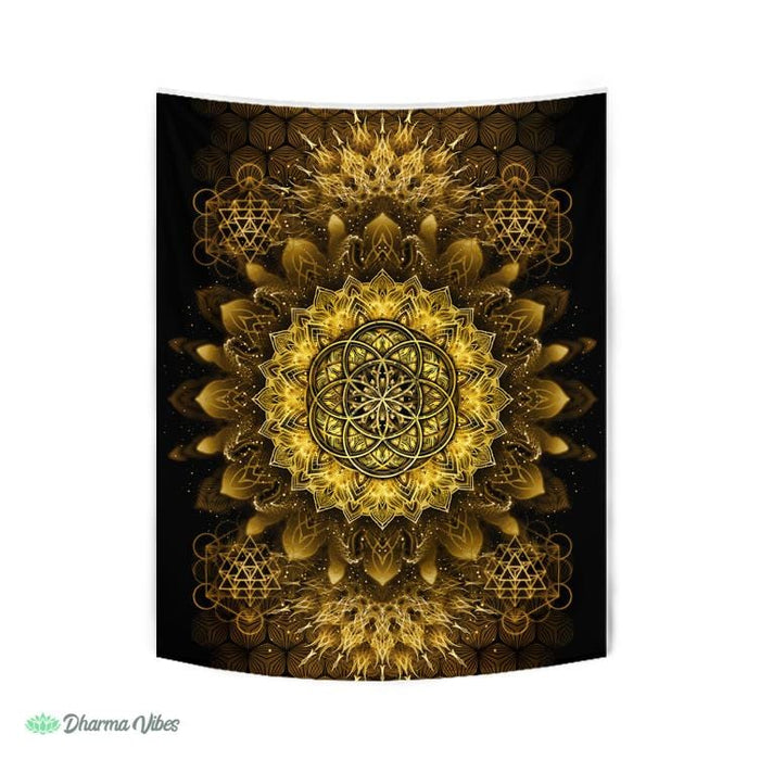Raising Gold by YantrArt Design Tapestry
