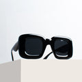 Raven Black Funky Oversized Kids' Sunglasses