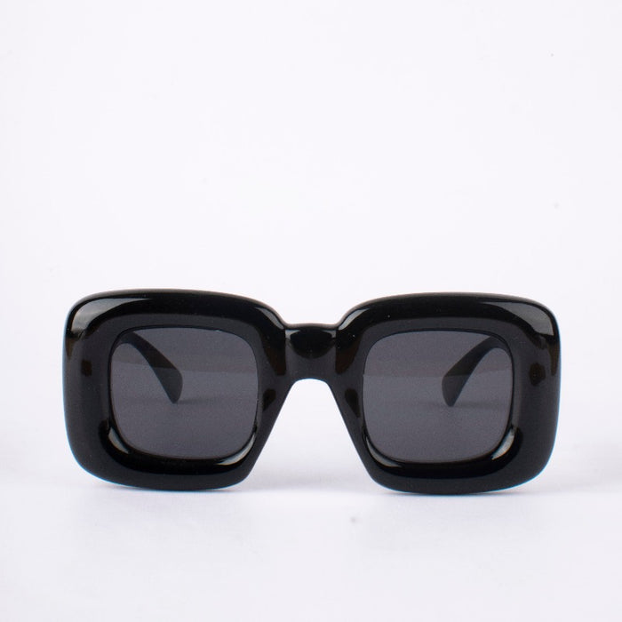Raven Black Funky Oversized Kids' Sunglasses