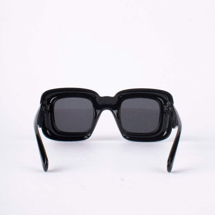 Raven Black Funky Oversized Kids' Sunglasses