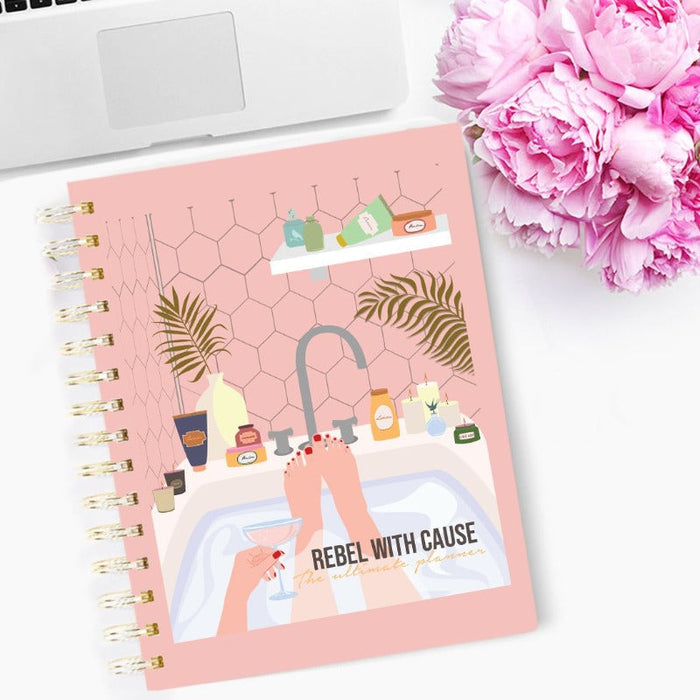 Undated Yearly Planner - Rebel With Cause Undated Planners June Trading