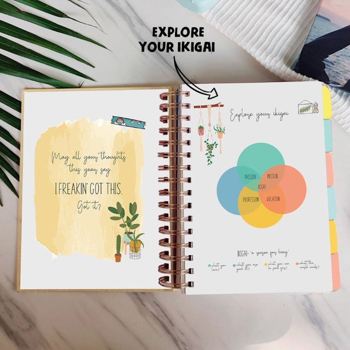Undated Yearly Planner - Rebel With Cause Undated Planners June Trading