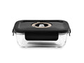 RECTANGLE VACUUM GLASS CONTAINER - 630ML