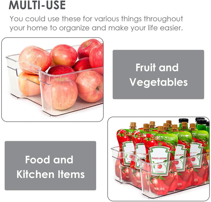 Refrigerator Organizer Bins