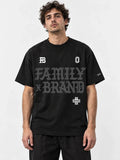Remera Familyarg x Brand & Co Court Negro — vista principal