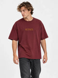 Remera Gotcha Marker Oversize Bordo — vista principal