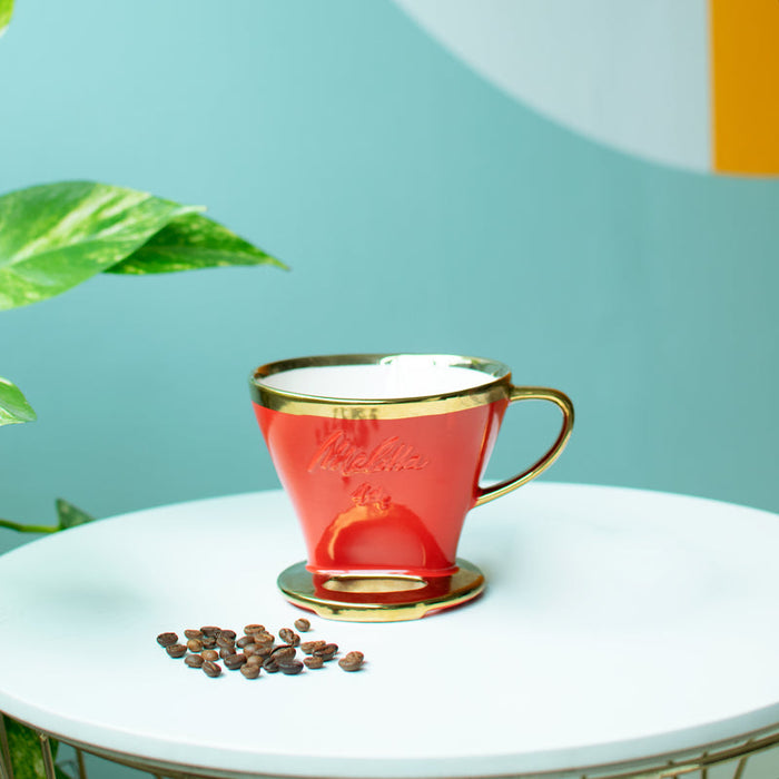 Retro Ceramic Coffee Pour Over Coffee Maker June Trading