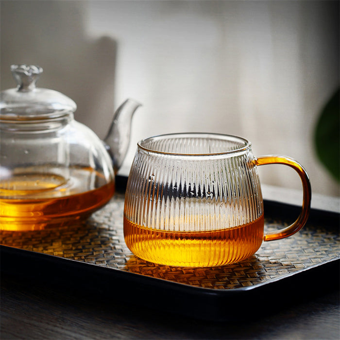 Ripple Coffee Mug with Lid & Spoon