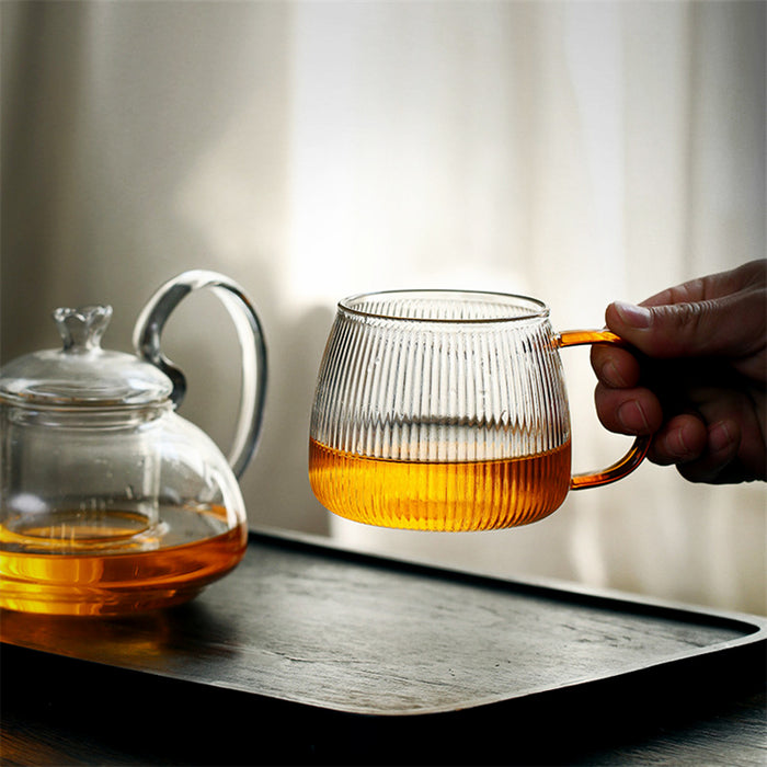 Ripple Coffee Mug with Lid & Spoon