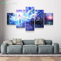 Ritual Night Stars by Cameron Gray 5-Piece Canvas