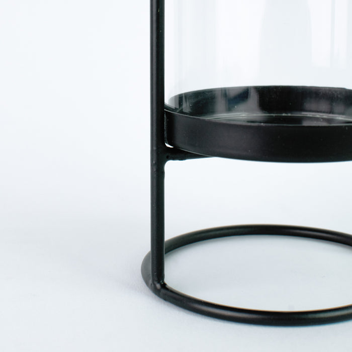 Roisin Black Metal Candle Holder Candle Holders The June Shop