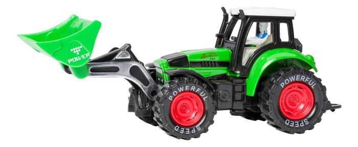 Rollin' Scoop Tractor-Toy Tractor, Farm Toys, Die Cast