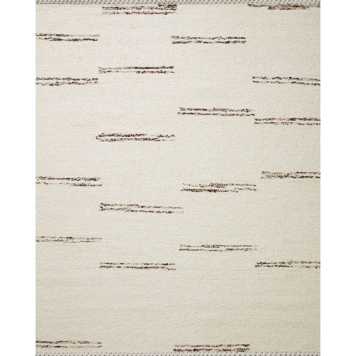 Rugs by Roo Loloi Roman Ivory Granite Area Rug in size 18" x 18" Sample