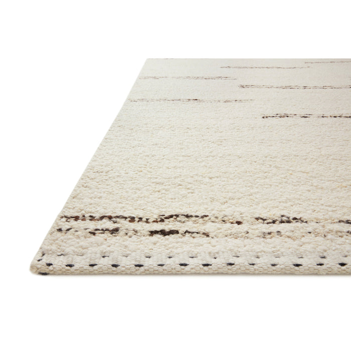 Rugs by Roo Loloi Roman Ivory Granite Area Rug in size 4' 0" x 6' 0"