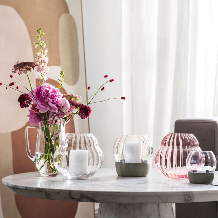 Rose Garden Home Hurricane Lamp