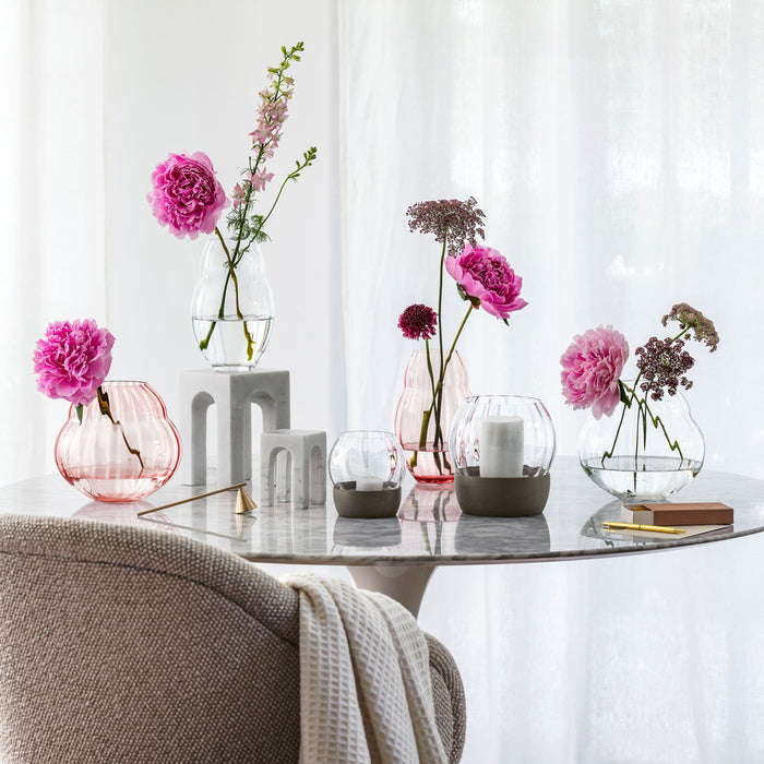 Rose Garden Home Vase/Hurricane Lamp Rose