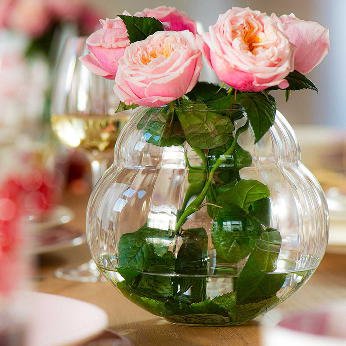 Rose Garden Home Vase/Hurricane Lamp