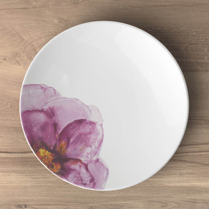 Rose Garden Salad Plate Coupe 21 cm
