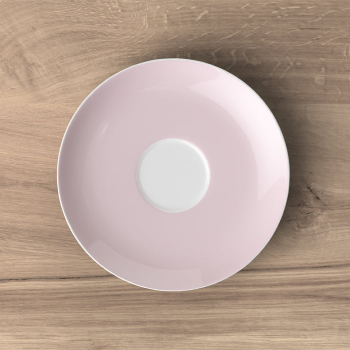 Rose Garden Saucer for Breakfast Cup Pink