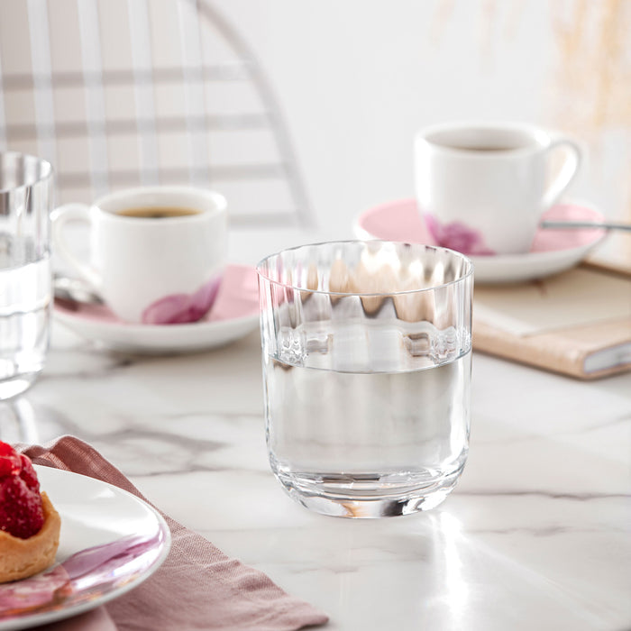 Rose Garden Water Glass, Set of 4 Pieces