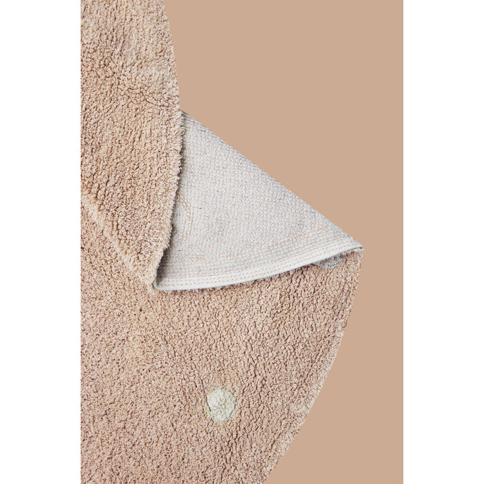 Round Dot Rose Washable Rug - Rugs by Roo