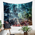 Sacred Geometry Mandala Tapestry by McAshe