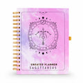 Sagittarius Celestial Emblem — Undated Planner + Sticker Book